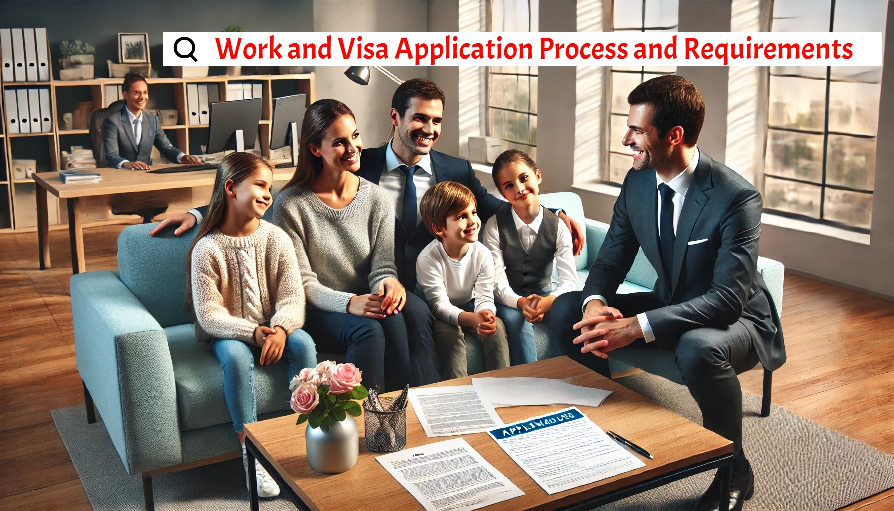 Work and Family VISA Application Process