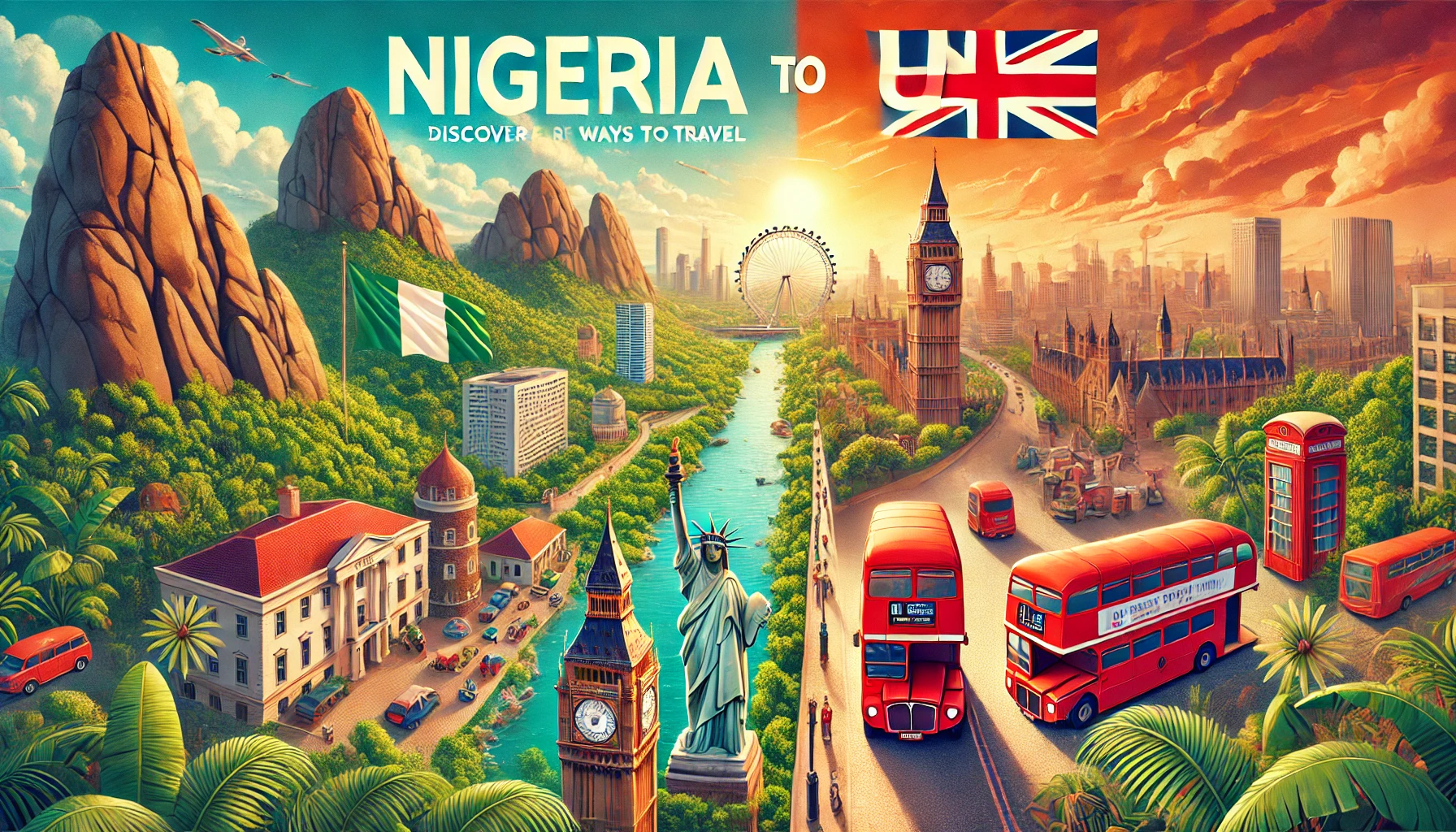 From Nigeria to UK: Discover The Easiest Ways And Best time To Travel