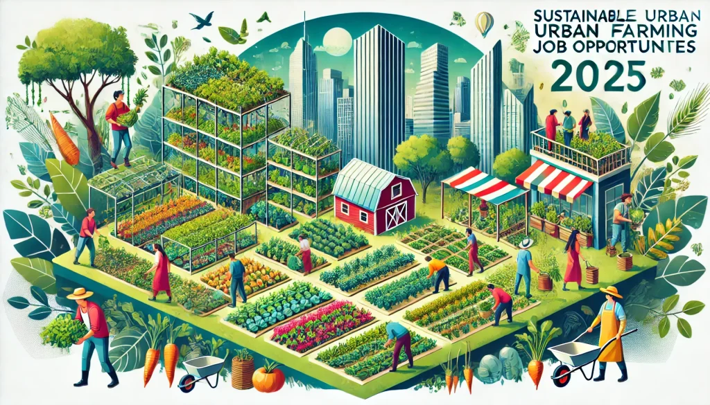 Sustainable Urban Farming Job Opportunities 2025