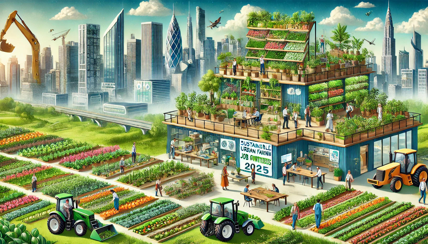 Sustainable Urban Farming Job Opportunities 2025