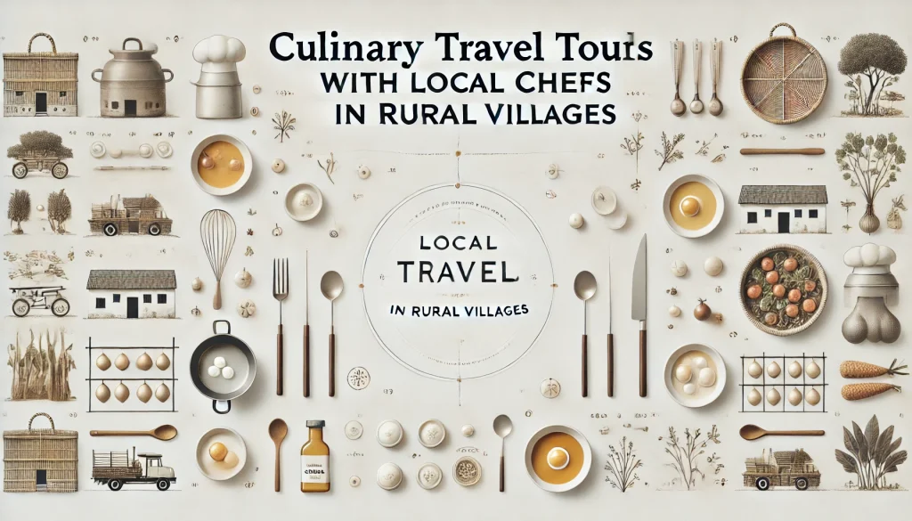 Culinary Travel Tours with Local Chefs in Rural Villages