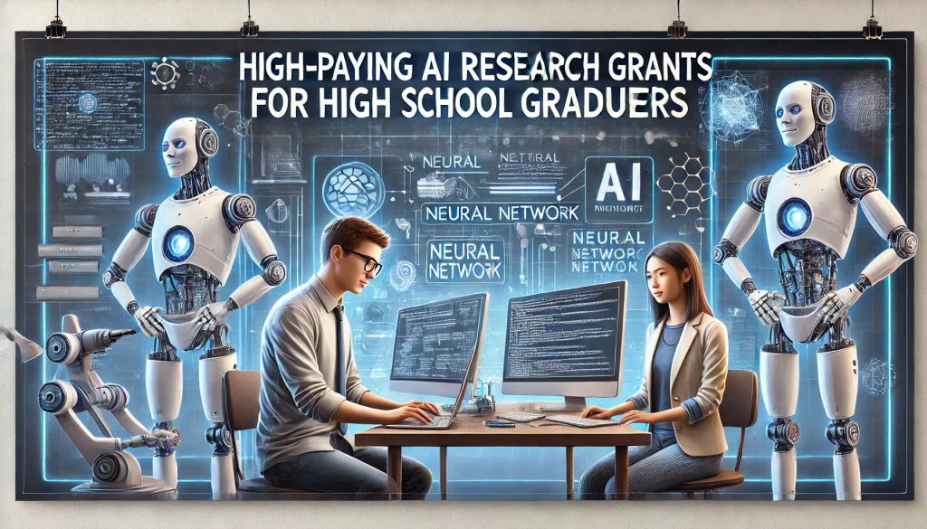 High-Paying AI Research Grants for High School Graduates