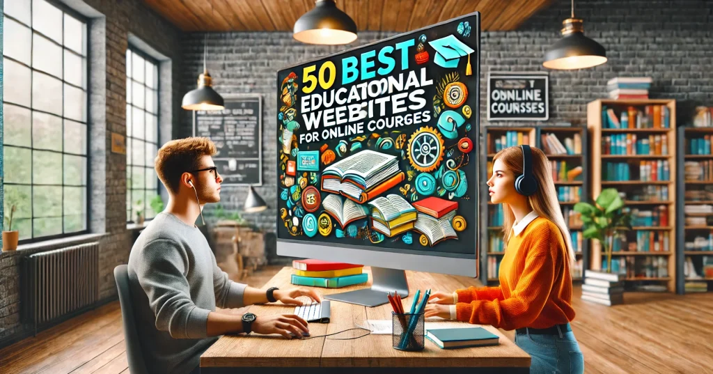 50 Best Educational Websites For Online Courses