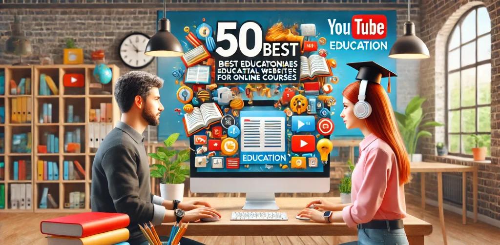 50 Best Educational Websites For Online Courses