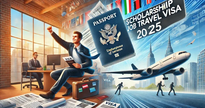 Scholarship Job Travel Visa for 2025