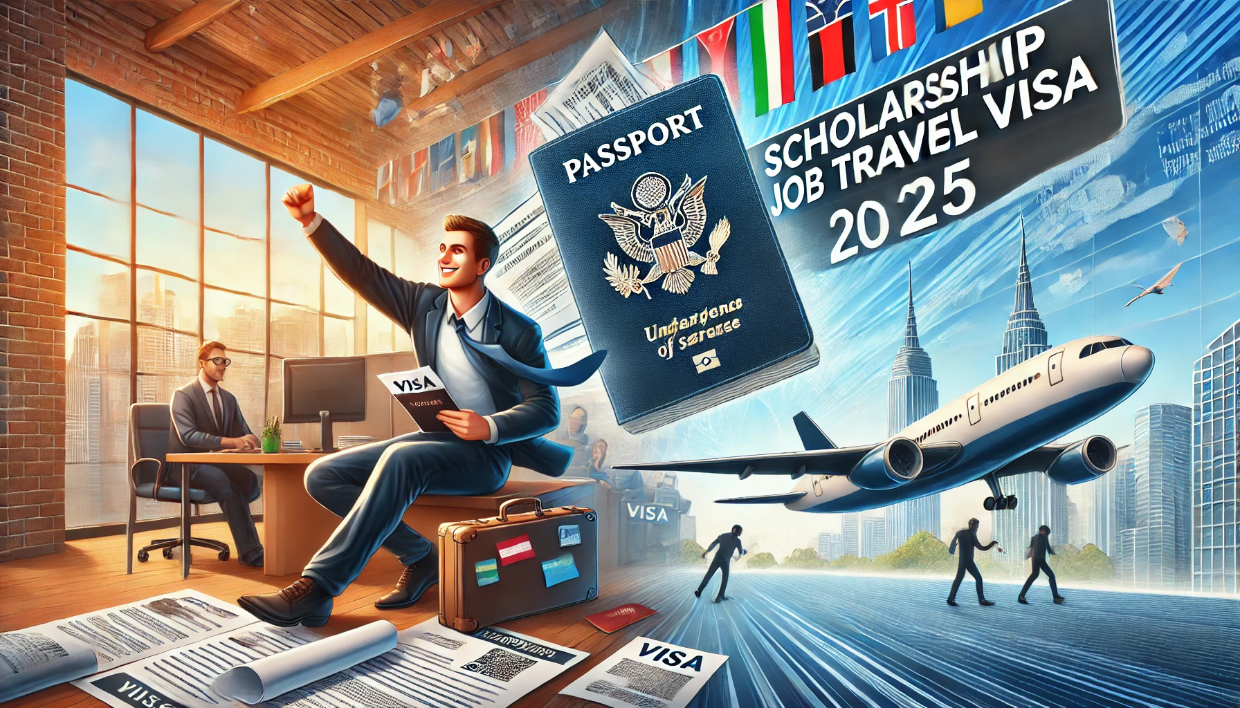 Scholarship Job Travel Visa for 2025