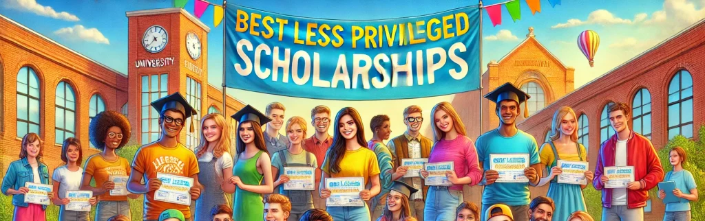 Best Less Privileged Scholarships